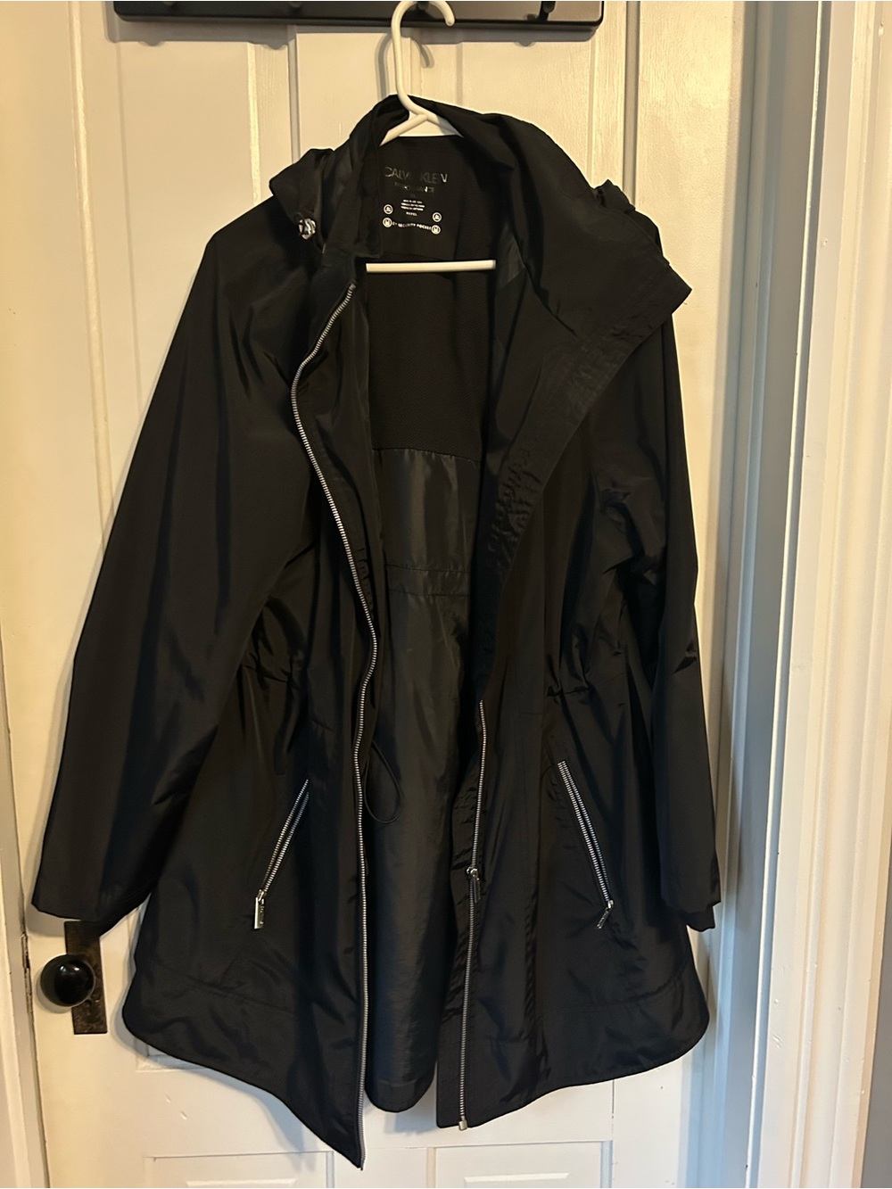 Calvin Klein Black Hooded Jacket